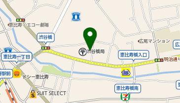 【4/1オープン】広尾ちとせ保育園の地図画像