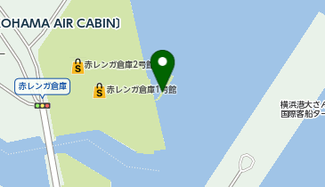 ニバーサリークルーズ 赤レンガ倉庫桟橋の地図画像