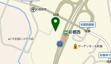 Francfranc BAZAR 彩都店の地図画像