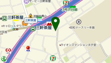とんかつ幻水豚の地図画像