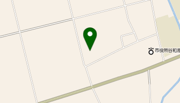 谷和原浄水場の地図画像