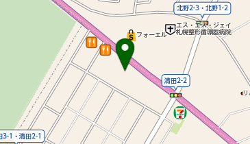 【2/16オープン】中華料理わんたん亭 清田支店の地図画像