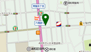 おむすびとおでん 一心の地図画像