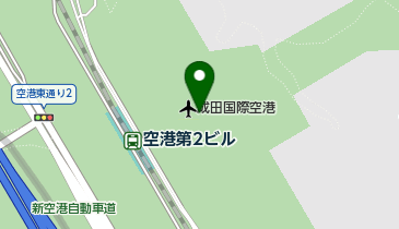 オンタイム 成田空港第2ターミナル店の地図画像