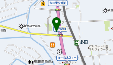 中華創房 ひらまつの地図画像