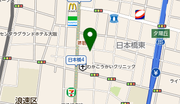 TERP HEADS(テルペン ヘッズ) 大阪日本橋店の地図画像