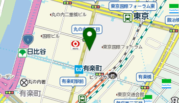 東京国際フォーラム ホールCの地図画像