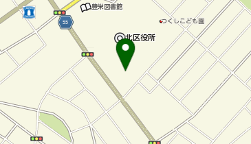 新潟市北区文化会館の地図画像