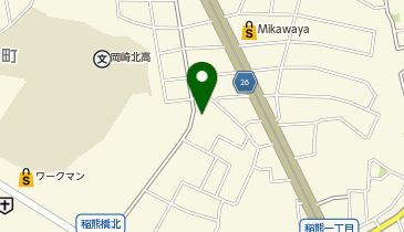 いなぐま接骨院の地図画像