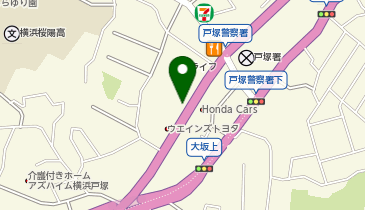 横浜戸塚2りんかんの地図画像