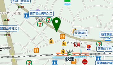 SAPIX(サピックス)中学部 荻窪校の地図画像