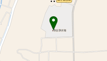 寺谷浄水場の地図画像