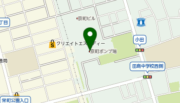 京町ポンプ場の地図画像