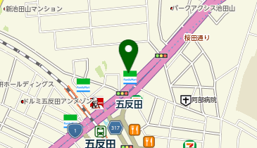 BLAZE GOTANDA(ブレイズ五反田)の地図画像