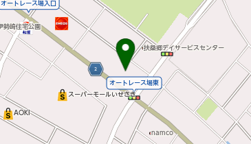 回遊館 伊勢崎店の地図画像