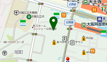 【2/20オープン】アエナ あべのキューズモール店の地図画像