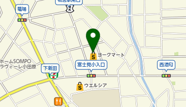 買取専門いくらや ヨークマート鴨宮店の地図画像