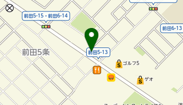 魚豚中華そば ラギ☆一番の地図画像