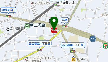 元祖豚丼屋TONTON 新三河島店の地図画像