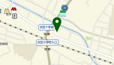 横須賀市役所 衣笠行政センターの地図画像