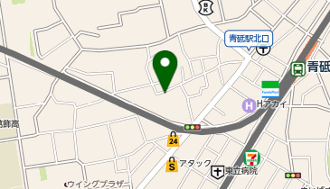 富士見堂 青砥本店の地図画像