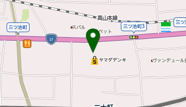 カネスエ 各務原鵜沼店の地図画像