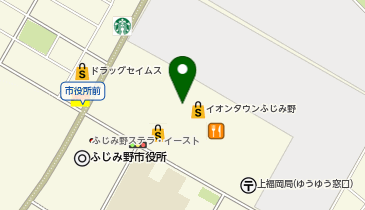 UNI DONUTS(ユニ ドーナツ) イオンタウンふじみ野の地図画像