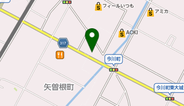 やよい軒 西尾今川町店の地図画像