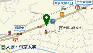 古瀬空調株式会社の地図画像