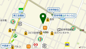 【2/24オープン】やよい軒 吉祥寺サンロード店の地図画像