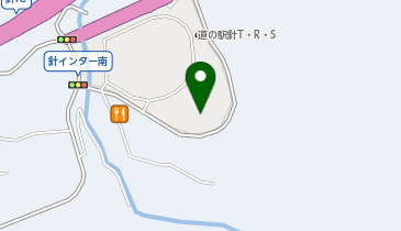 はり温泉らんどの地図画像
