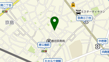 地域福祉プラットフォーム京島 キラキラ茶家の地図画像