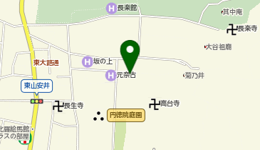 高台寺 岡林院の地図画像