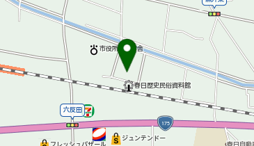 丹波市立 春日図書館の地図画像