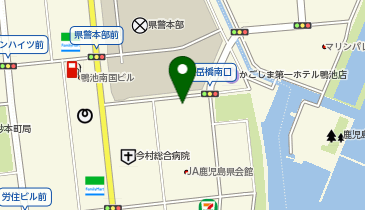 JA鹿児島県中央会 経営対策課の地図画像