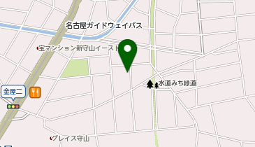 さくらはうす 守山西城の地図画像