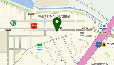 沖縄銀行 曙町支店の地図画像