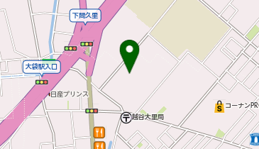 iクレーン 越谷店の地図画像