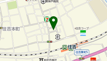 あんぶれら食堂の地図画像