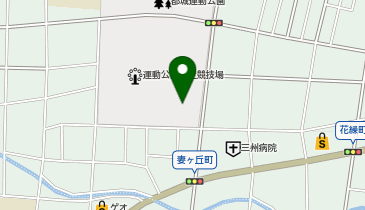 都城運動公園テニスコートの地図画像