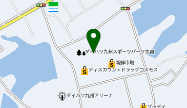 大貞公園の地図画像