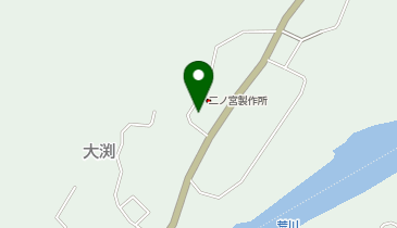 OHANA卓球場の地図画像