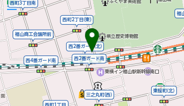 Re:MODE(リモード) 福山の地図画像