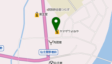 よねや 角館店の地図画像