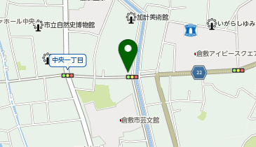 くらしき えくぼ雲の地図画像
