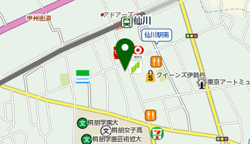 こやし屋 仙川ハーモニーロード店の地図画像