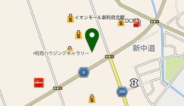 駿河屋 利府店の地図画像
