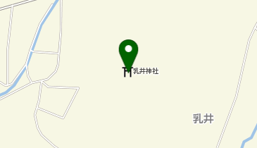 乳井神社の地図画像