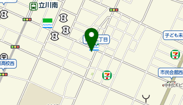 Ruff cutters(ラフカッターズ) 立川別館の地図画像