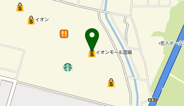 苺のワルツ イオンモール宮崎店の地図画像